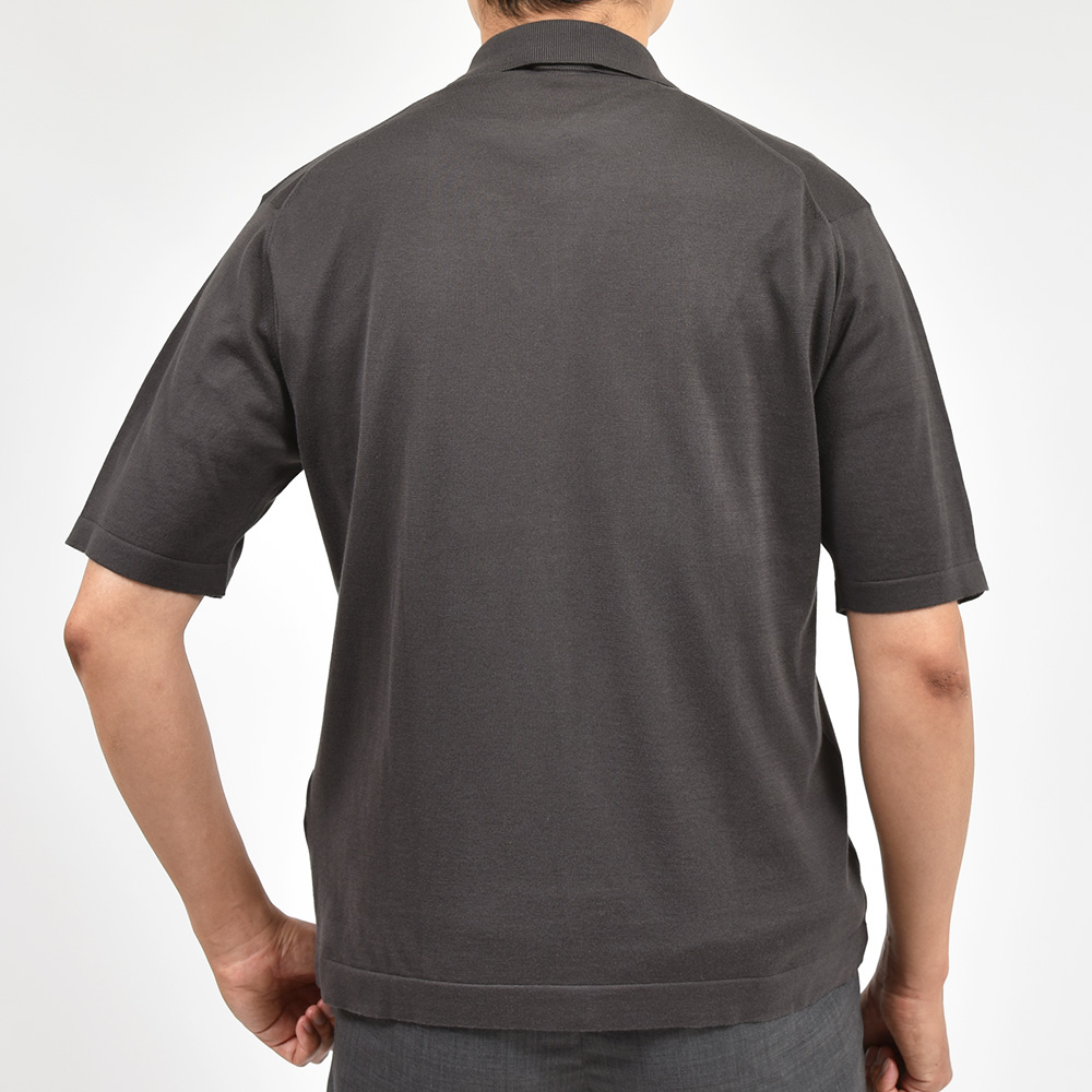 JOHN SMEDLEY ジョンスメドレー シーアイランドコットンニットポロ
