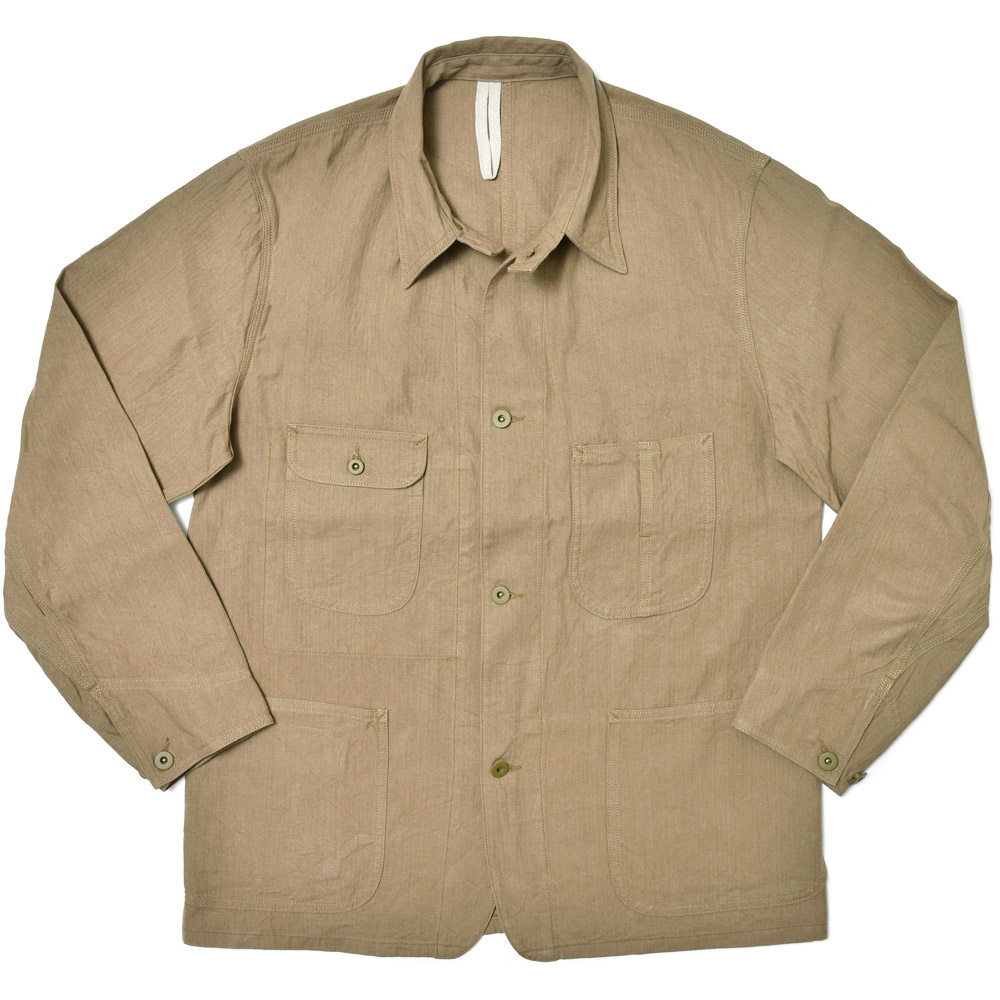 Coherence Robert コットンポプリンカシミアライナー サイズM