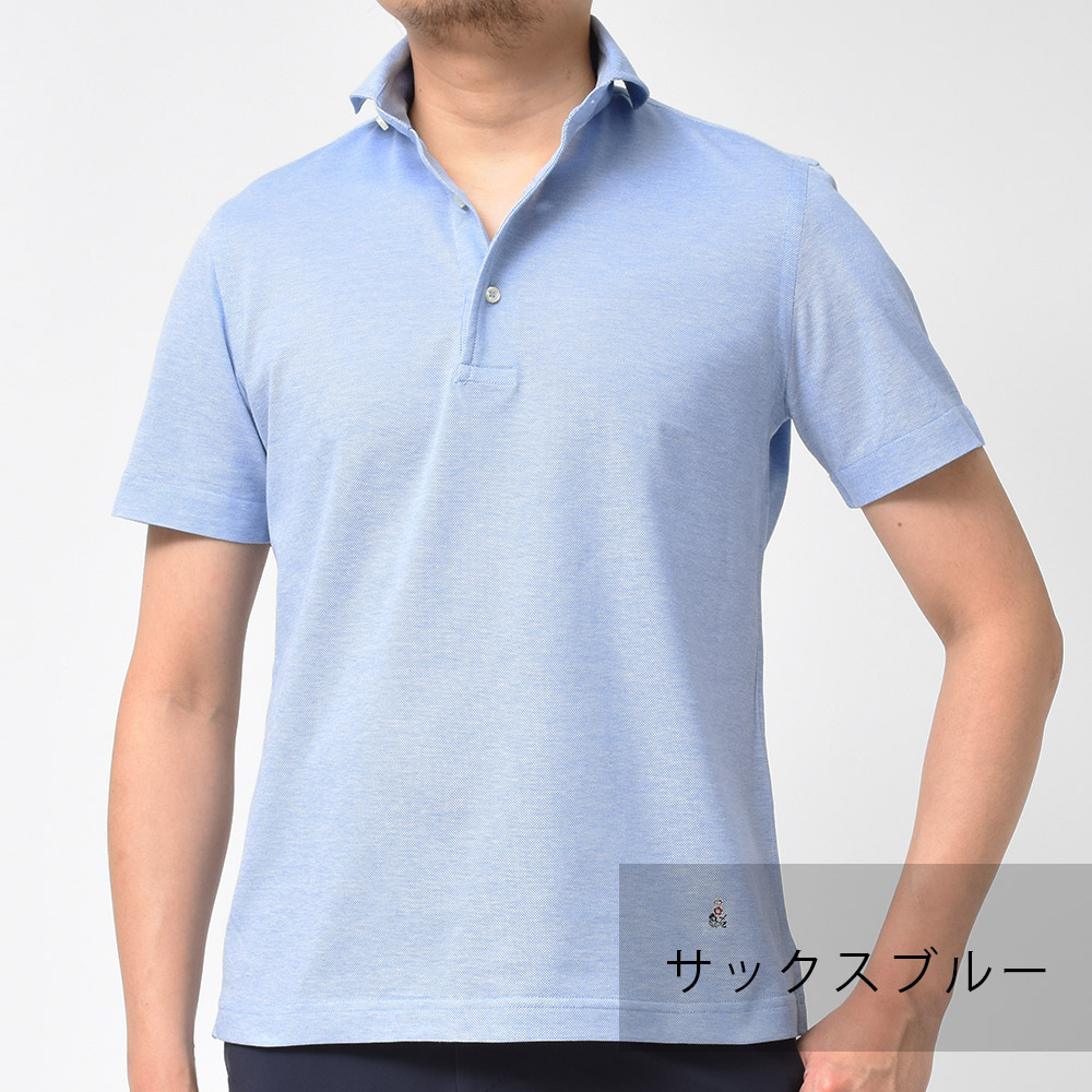 GUY ROVER - GUY ROVER ポロシャツ XL 2枚セット (黒 , サックスブルー)の通販｜ラクマ - トップス
