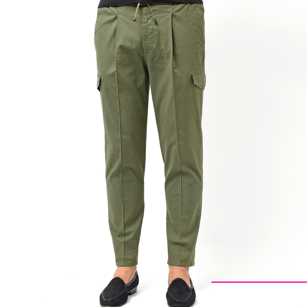 B.R.ONLINE - Style Web Magazine & Online Shop | ビー・アール・オンライン | giab's ARCHIVIO ジャブスアルキヴィオ<br>SPACE-FIT TIZIANOドライタッチコットン1プリーツカーゴパンツ B.R.ONLINE - Style Web Magazine & Online Shop | ビー・アール・オンライン | giab's ARCHIVIO ジャブスアルキヴィオ<br>SPACE-FIT TIZIANOドライタッチコットン1プリーツカーゴパンツ