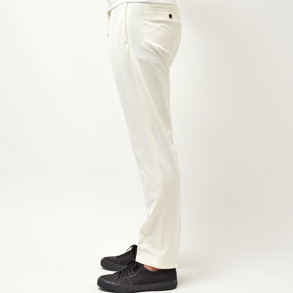 B.R.ONLINE - Style Web Magazine  Online Shop | ビー・アール・オンライン | CIRCOLO 1901  チルコロ1901<br>コットン ストレッチ 鹿の子ジャージー セットアップ対応 ドローコード 1プリーツ パンツ