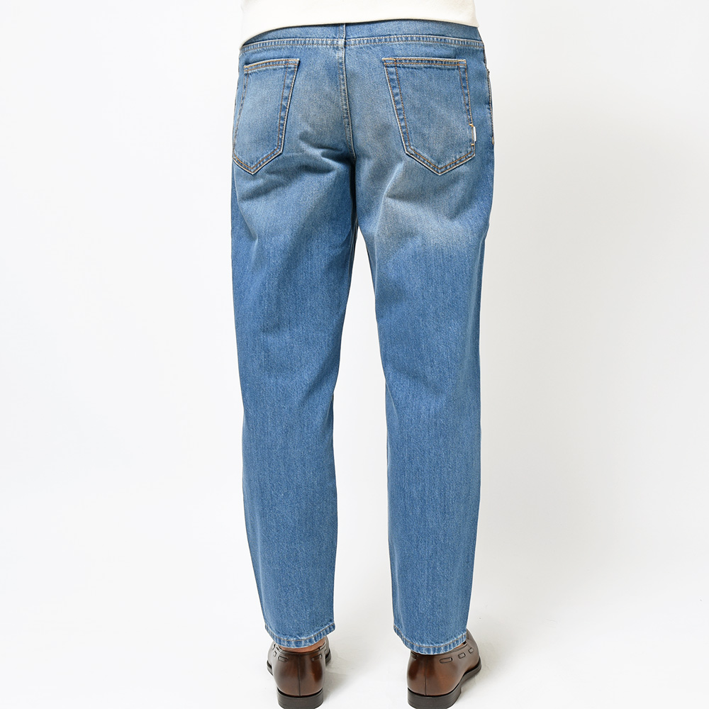 B.R.ONLINE - Style Web Magazine & Online Shop | ビー・アール・オンライン | PT TORINO DENIM ピーティートリノデニム<br>コットン ウォッシュド インディゴ デニムパンツ THE REBEL/REBEL FIT B.R.ONLINE - Style Web Magazine & Online Shop | ビー・アール・オンライン | PT TORINO DENIM ピーティートリノデニム<br>コットン ウォッシュド インディゴ デニムパンツ THE REBEL/REBEL FIT