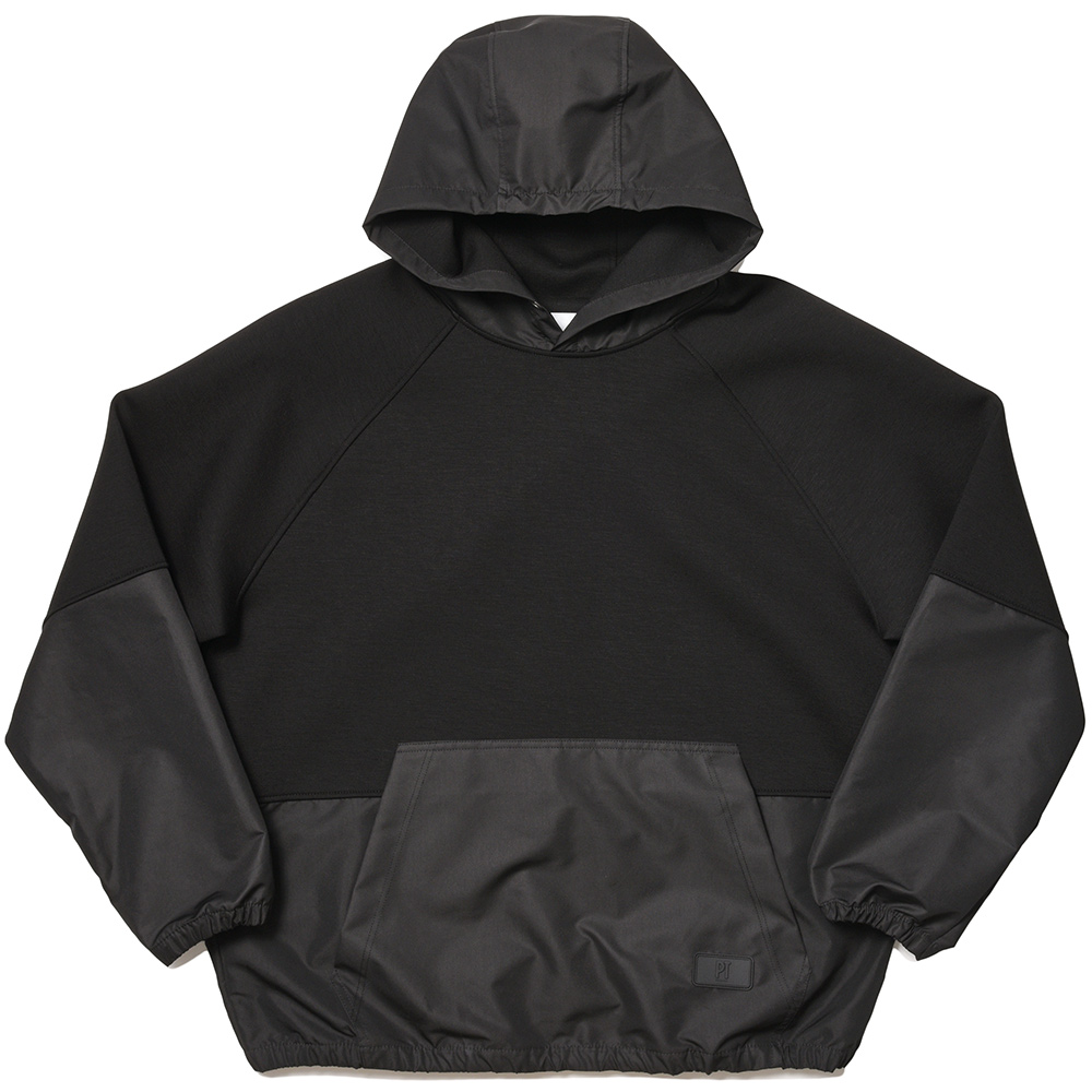 B.R.ONLINE - Style Web Magazine & Online Shop | ビー・アール・オンライン | PT TORINO ピーティー トリノ<br>ジャージー×ナイロン ハイブリッド プルオーバー フーデットパーカー B.R.ONLINE - Style Web Magazine & Online Shop | ビー・アール・オンライン | PT TORINO ピーティー トリノ<br>ジャージー×ナイロン ハイブリッド プルオーバー フーデットパーカー