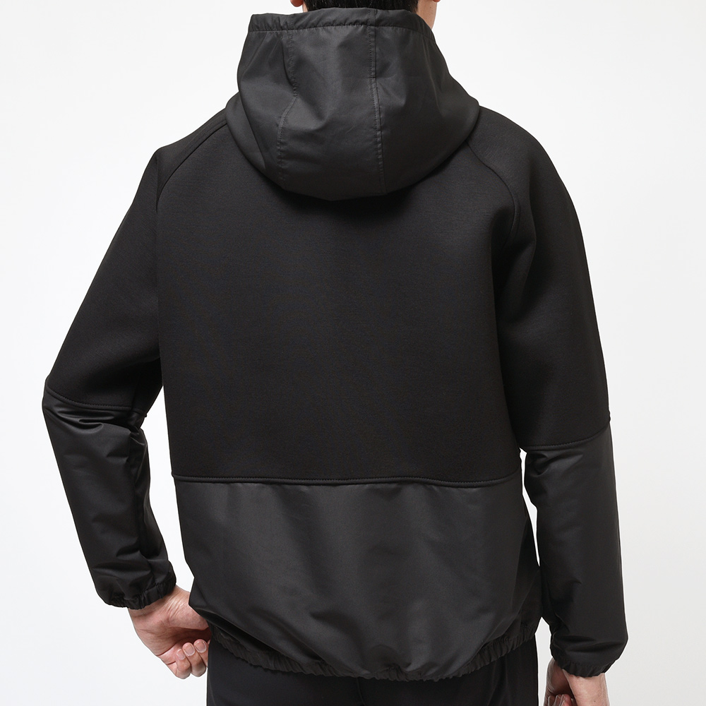 B.R.ONLINE - Style Web Magazine & Online Shop | ビー・アール・オンライン | PT TORINO ピーティー トリノ<br>ジャージー×ナイロン ハイブリッド プルオーバー フーデットパーカー B.R.ONLINE - Style Web Magazine & Online Shop | ビー・アール・オンライン | PT TORINO ピーティー トリノ<br>ジャージー×ナイロン ハイブリッド プルオーバー フーデットパーカー