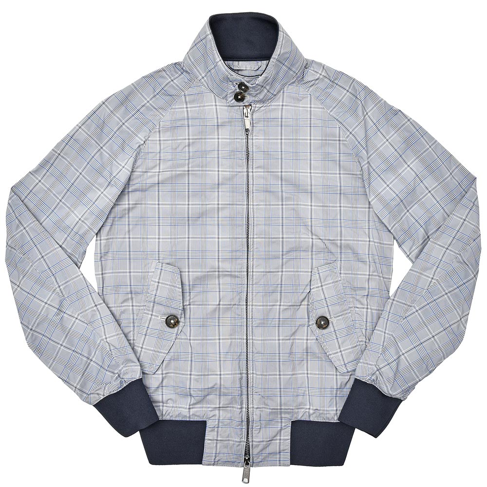 【レア】BARACUTA バラクータスイングトップブルゾン ライトブルー 34