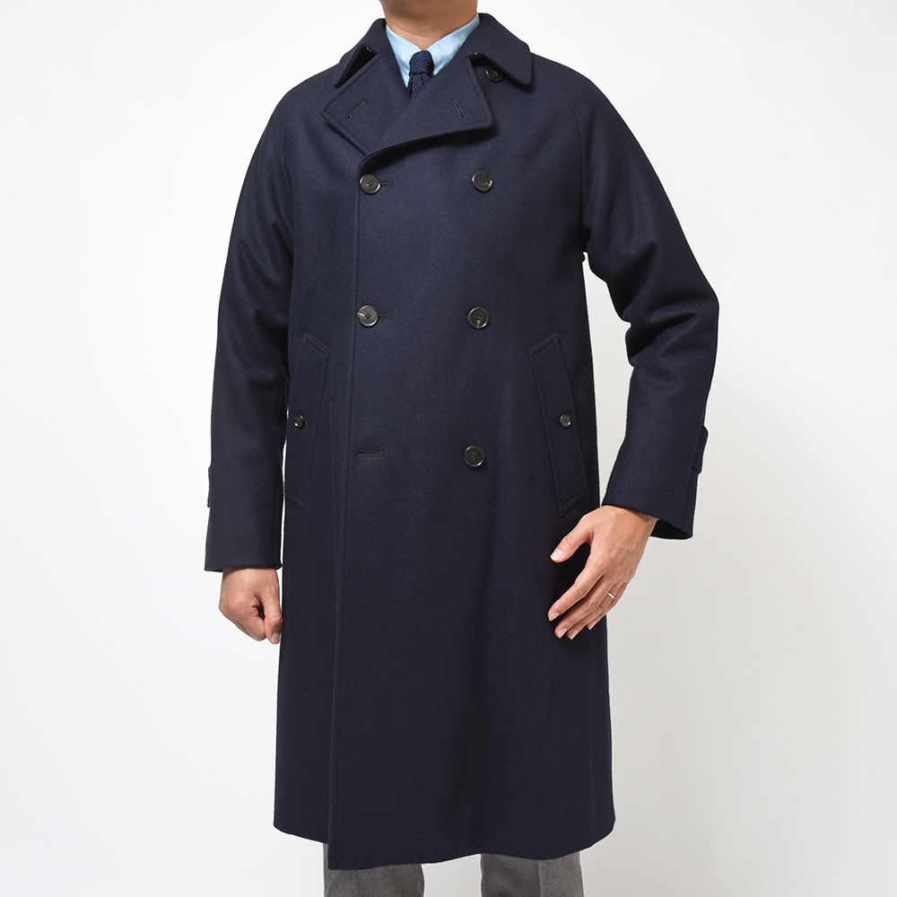 foufouメルトンダブルコートsサイズ(melton double coat)