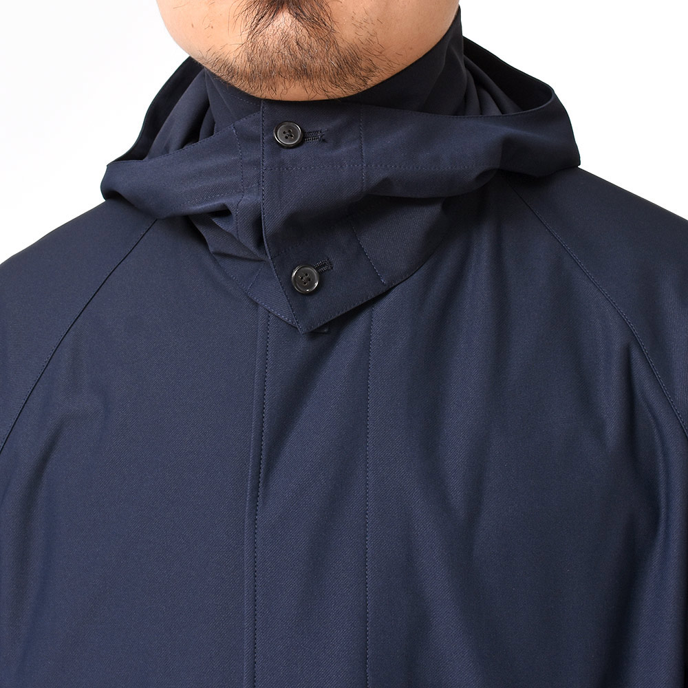 COHERENCE（コヒーレンス）<br>HUMIS ヒューミス　TRANSFORMED MILITARY OVER COAT　ミリタリーオーバーコート　 M-C0801　サイズS ブラウン　FK<br>RUIZ ポリエステル ツイル 