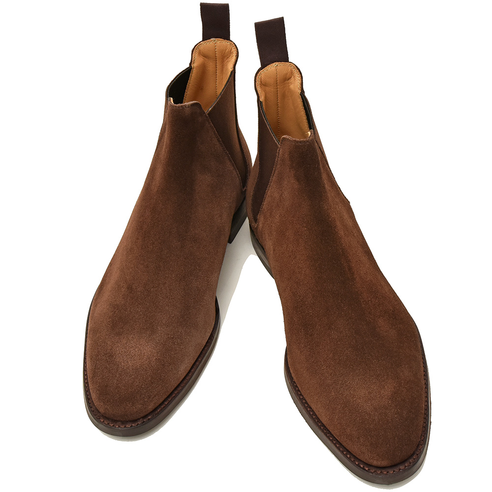 B R Online Style Web Magazine Online Shop ビー アール オンライン Crockett Jones クロケットアンドジョーンズ Br Chelsea8 スエード サイドゴアブーツ