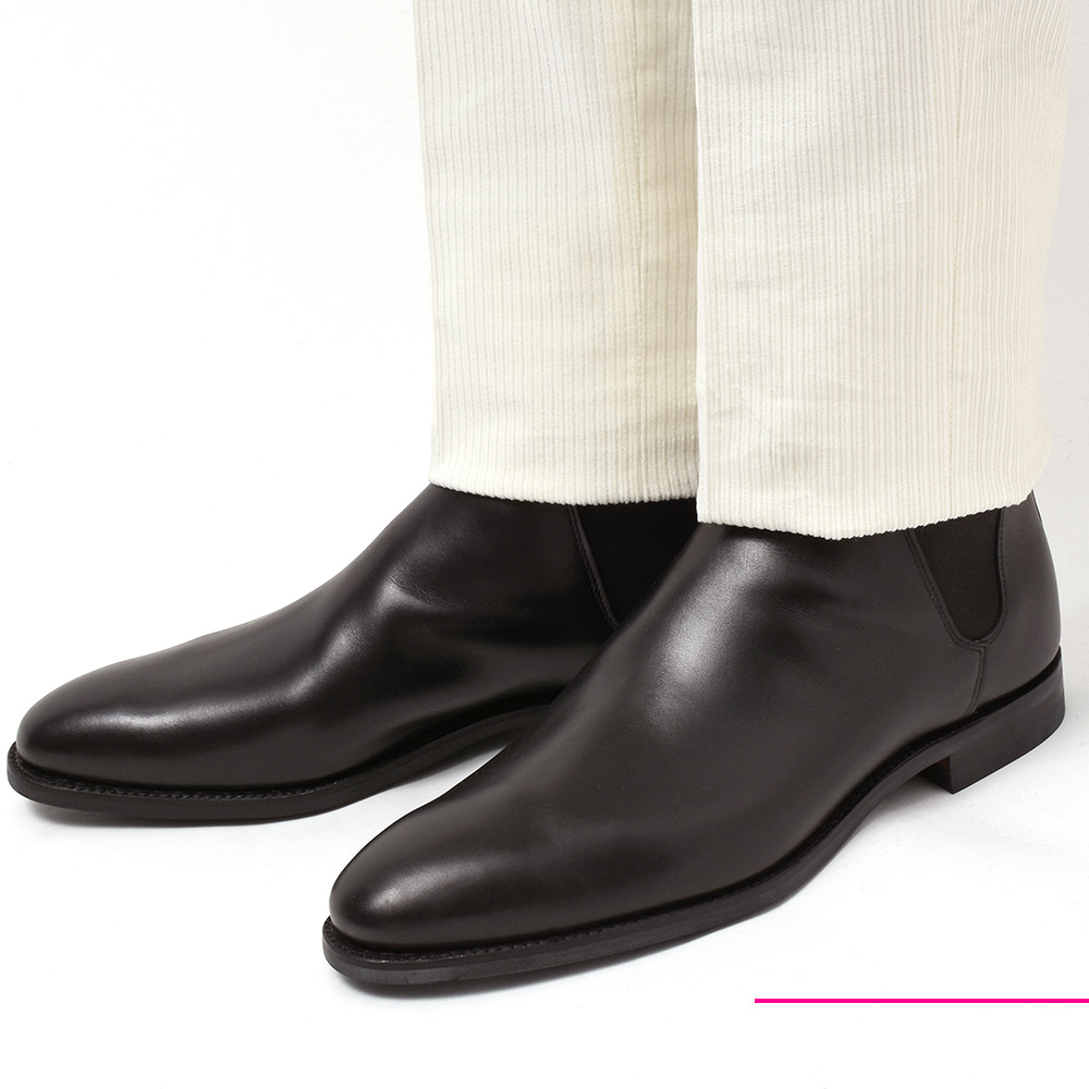 B.R.ONLINE - Style Web Magazine  Online Shop | ビー・アール・オンライン | Crockett＆Jones  クロケットアンドジョーンズ<br>CHELSEA8 カーフ サイドゴアブーツ