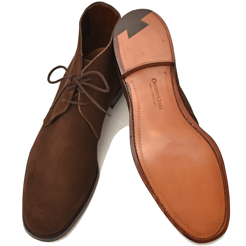 B.R.ONLINE - Style Web Magazine  Online Shop | ビー・アール・オンライン | Crockett＆Jones  クロケットアンドジョーンズ<br>CHUKKA チャッカ スエード チャッカブーツ