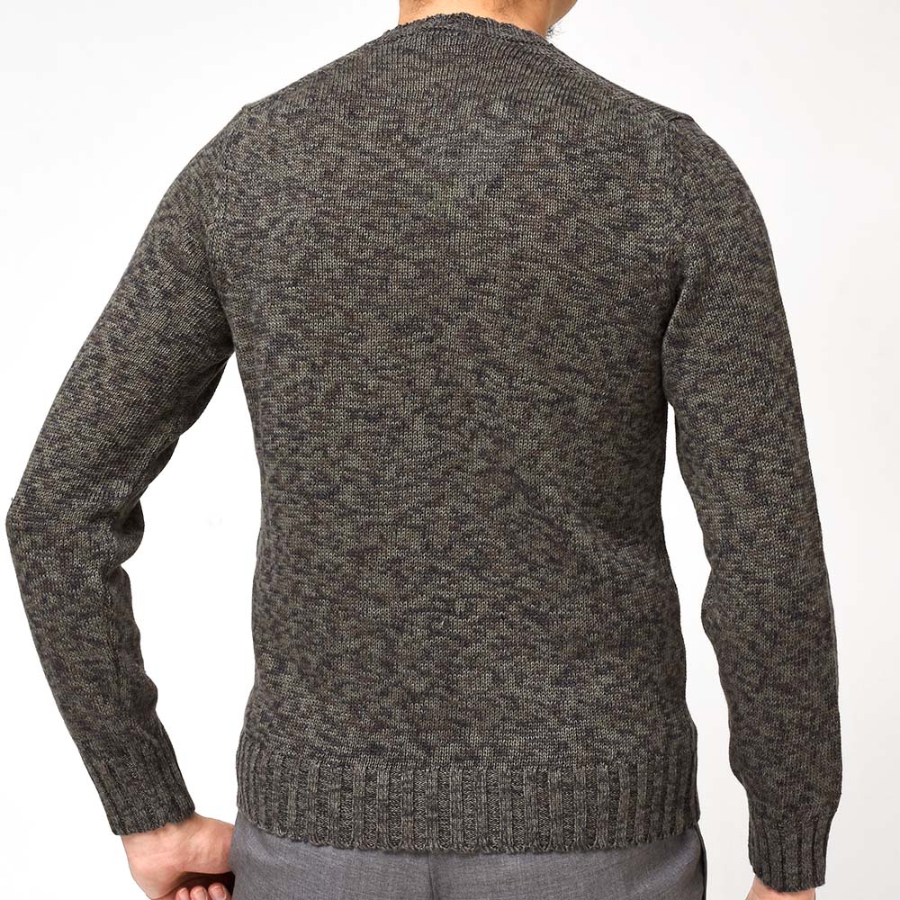 Settefili Cashmere リネンコットンクルーネックニット 50 白 - ニット