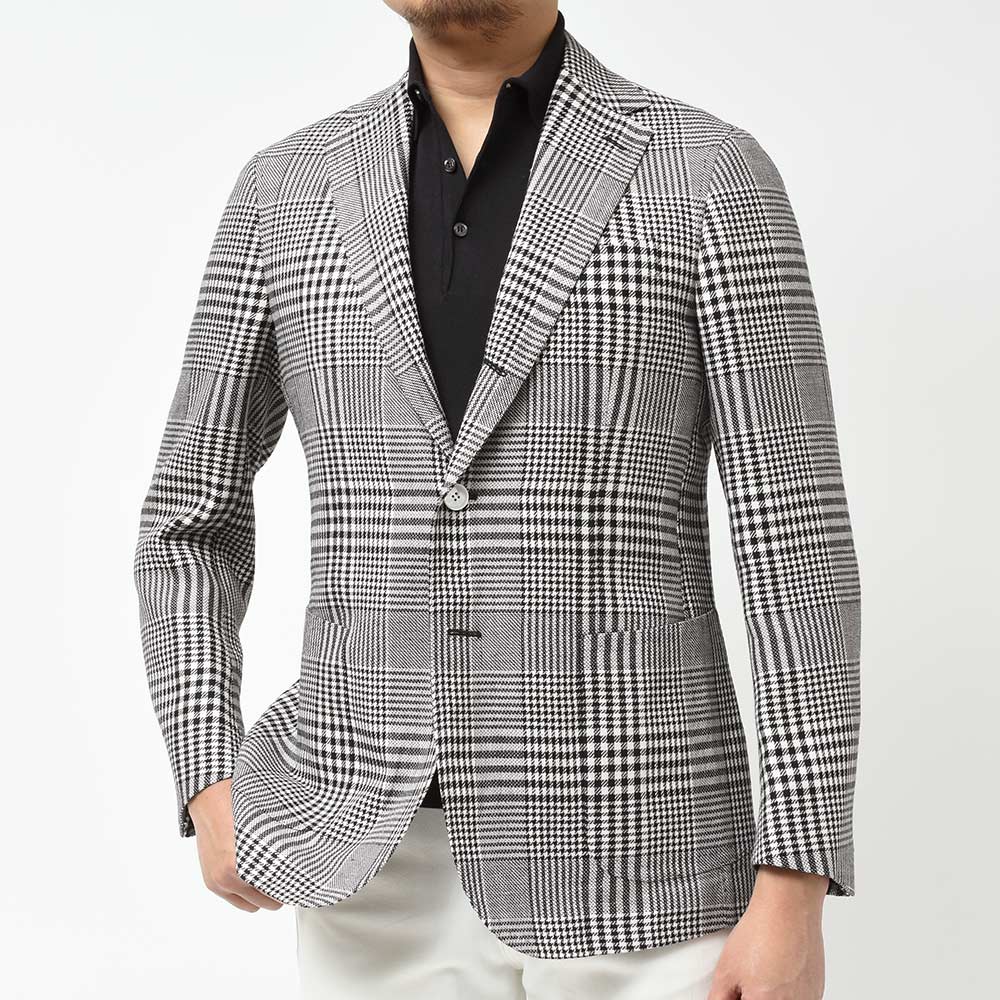 新品】スティレ ラティーノ STILE LATINO ウール チェック 3B 手っ取り 