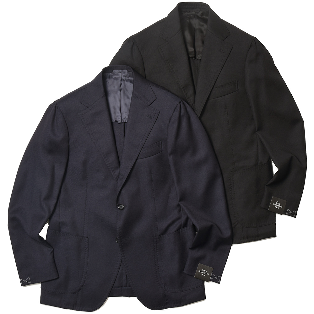 最終 TITO ALLEGRETTO ティト アレグレット スーツ 46 茶