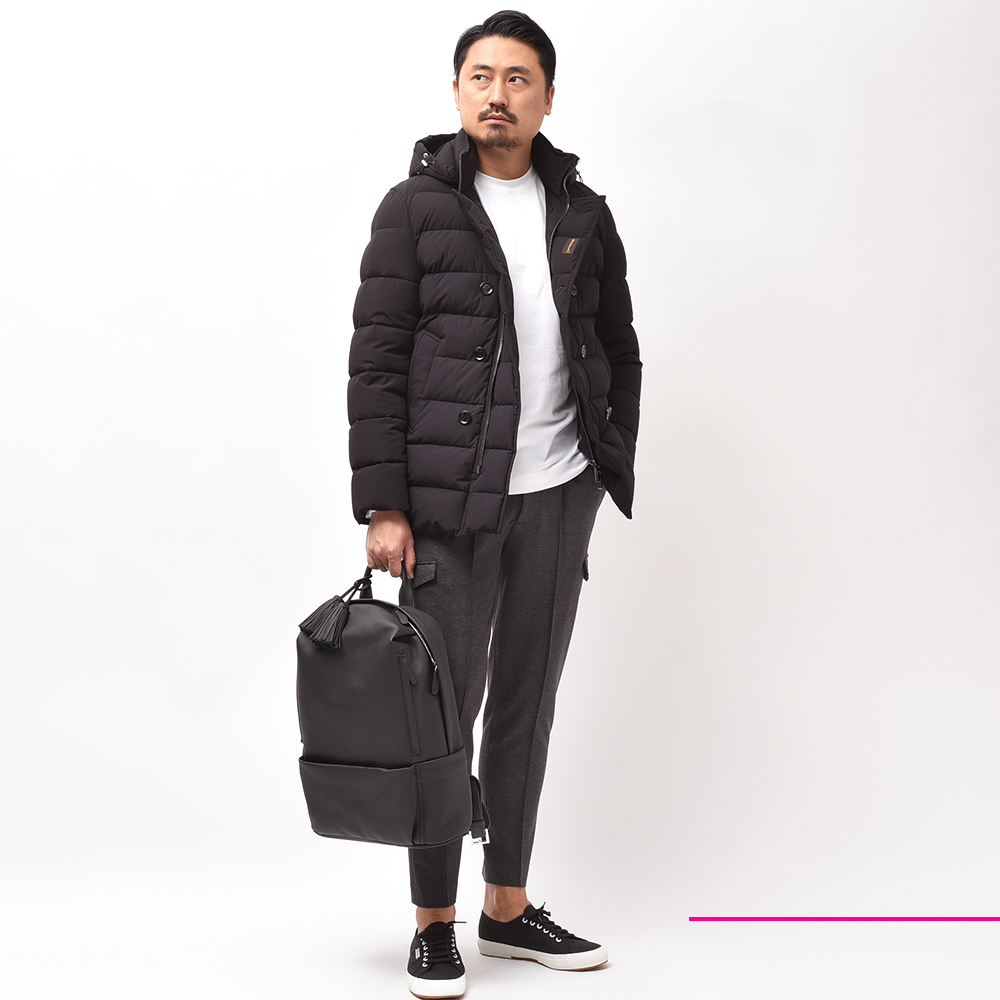 B.R.ONLINE - Style Web Magazine & Online Shop | ビー・アール・オンライン | ACATE アカーテ<br>GARA カーフ シュリンクレザー バックパック B.R.ONLINE - Style Web Magazine & Online Shop | ビー・アール・オンライン | ACATE アカーテ<br>GARA カーフ シュリンクレザー バックパック