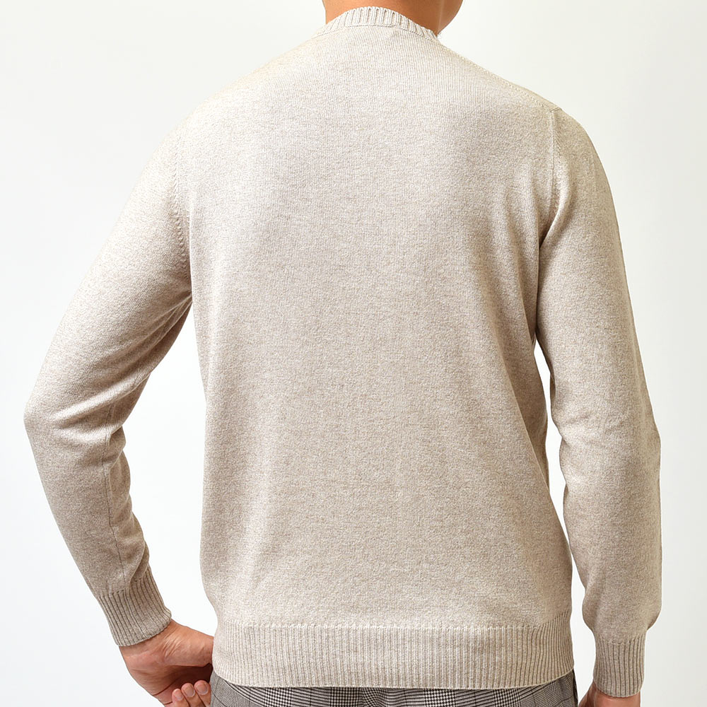 セッテフィーリカシミヤ BR別注 クルーネック ニット50size ebuen
