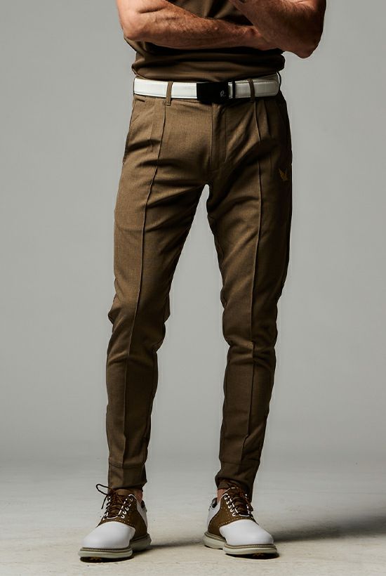 1PIU1UGUALE3 GOLF×戸賀敬城 PINTUCK PANTS-