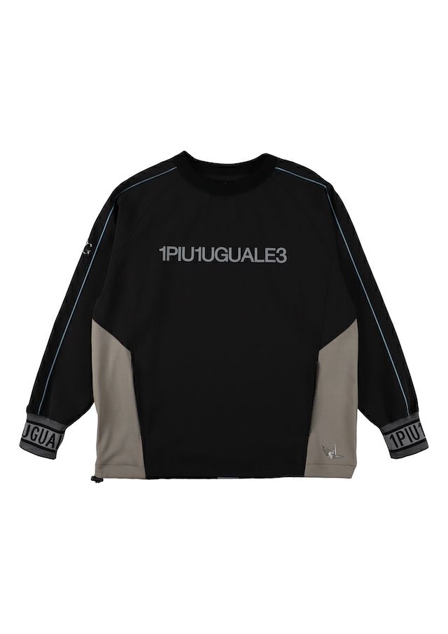 1PIU1UGUALE3 GOLF - 【24AW】【レディース】 LADIES' 113 GOLF SNEED JACK / ナイロン4WAYクロス  113Gロゴ スニードジャック (ブラック) | GOSSIP GOLF