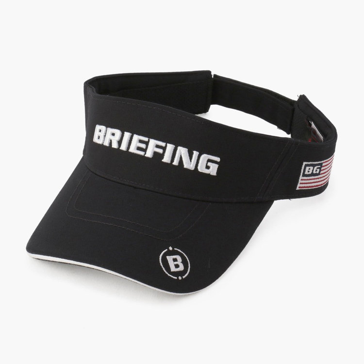 B.R.ONLINE - Style Web Magazine  Online Shop | ビー・アール・オンライン | ブリーフィング /  サンバイザー/BRG211M46 BLACK