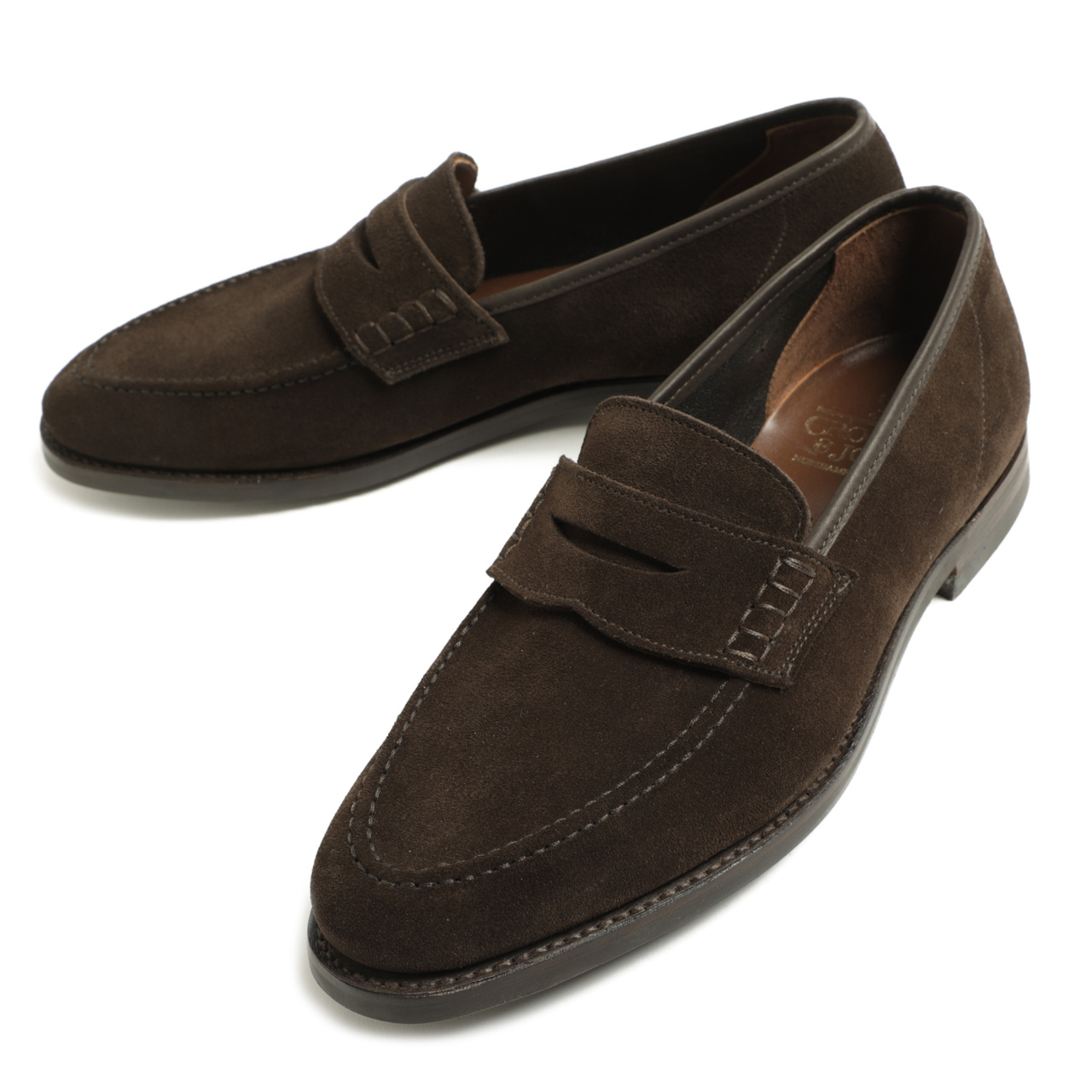 グレンソン GRENSON BELPER （ミッドブラウンスエード） -Bon