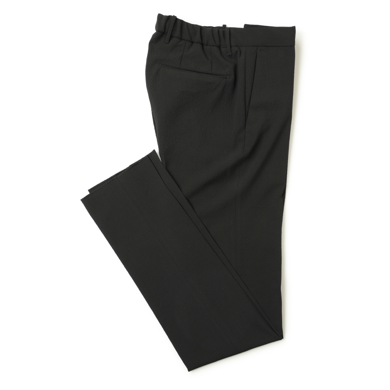 INCOTEXブラックウールパンツほぼ未使用50ウエストゴム