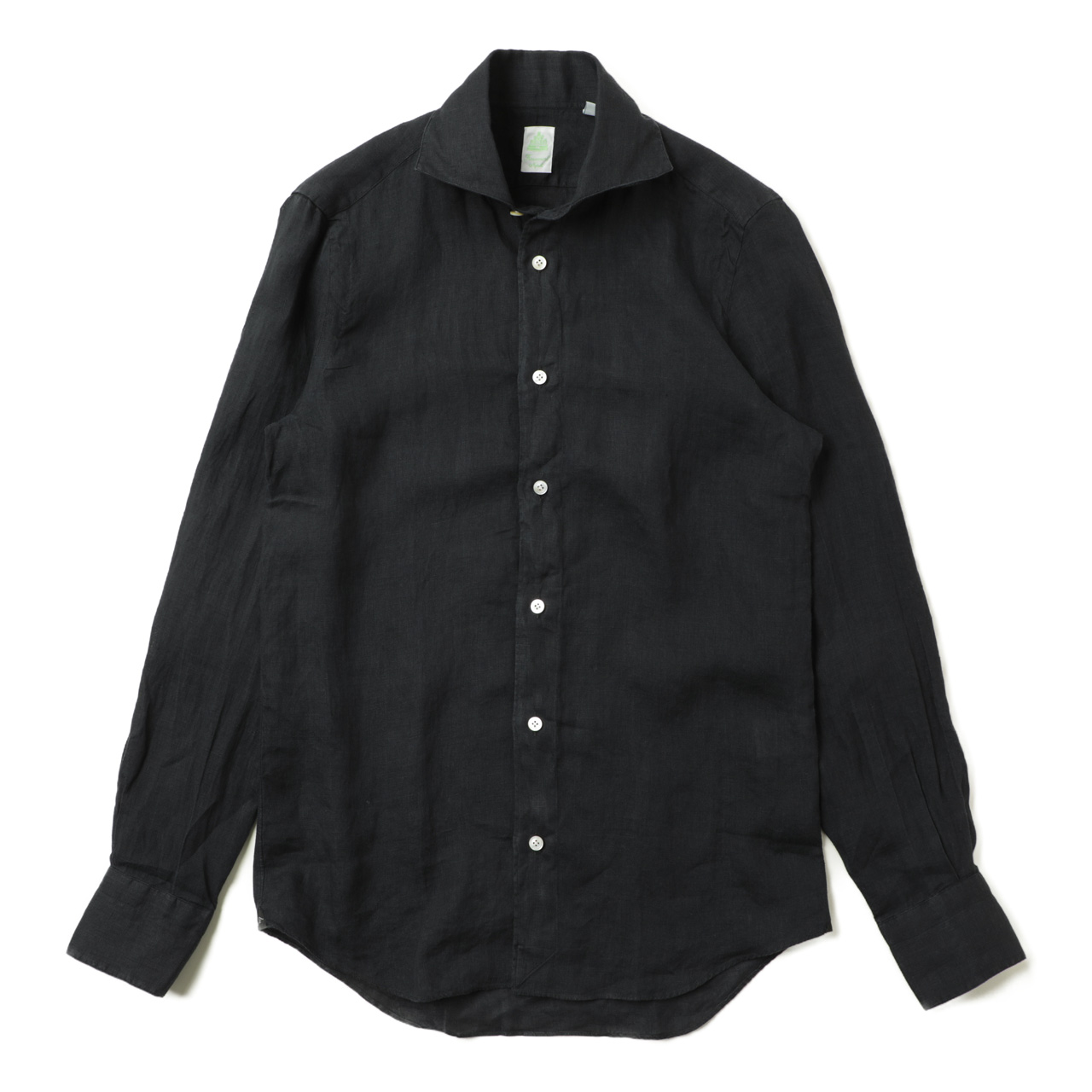 B R Online Style Web Magazine Online Shop ビー アール オンライン フィナモレ ワンピースカラー リネンシャツ Pantelleria Bali Pe258 C0032 25 ネイビー