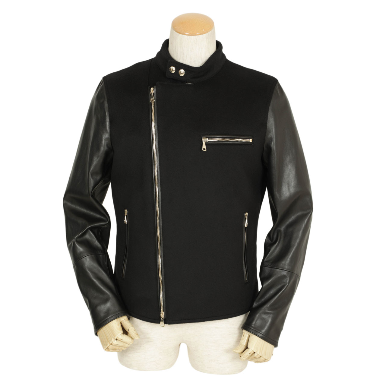 EMMETT レザーウールカシミア