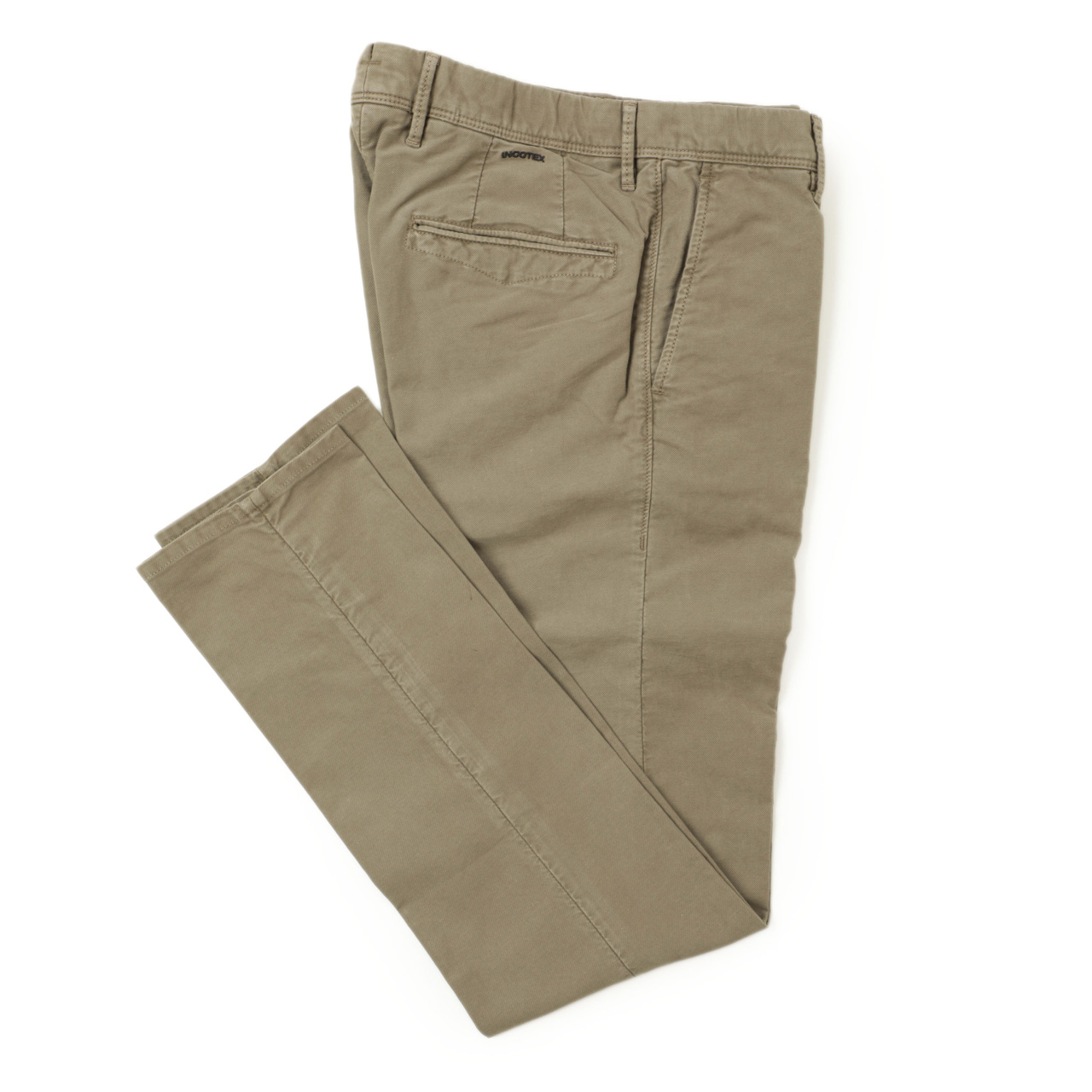INCOTEX インコテックス スラックス パンツ ウール フランネル SUPER 100's SLIM FIT 1T0035 1645A 610/ ダークブラウン｜INCOTEX｜菅原靴店