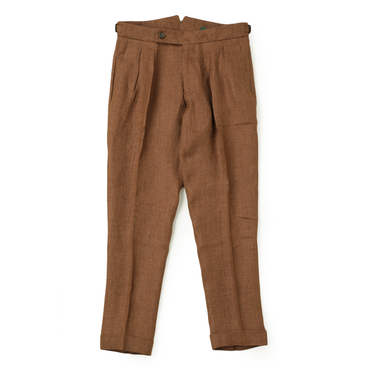 Berwich 46 ダークベージュ ブラウン サイドアジャスター ベルトレス