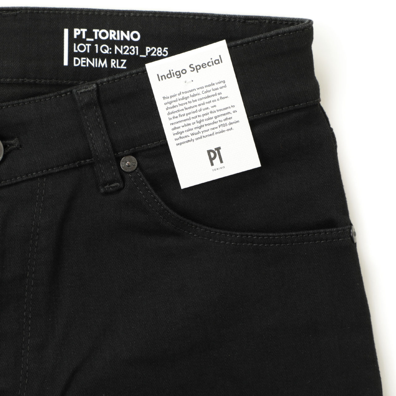 PT TORINO ピーティートリノ ブラックデニム SWING スウィング デニム/ジーンズ お気に入りの